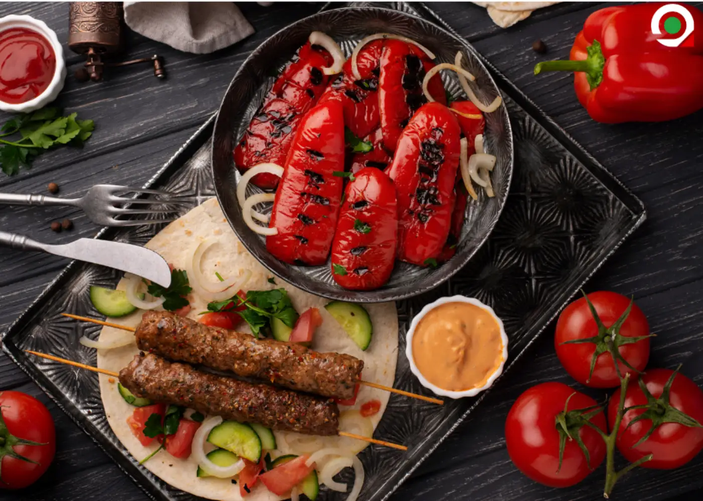 Persian restaurant menu