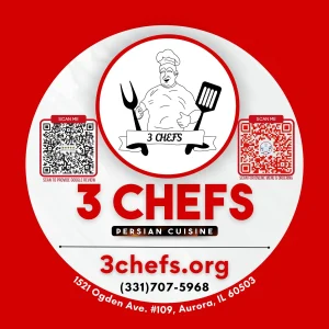 لوگوی 3Chefs Persian Cuisine