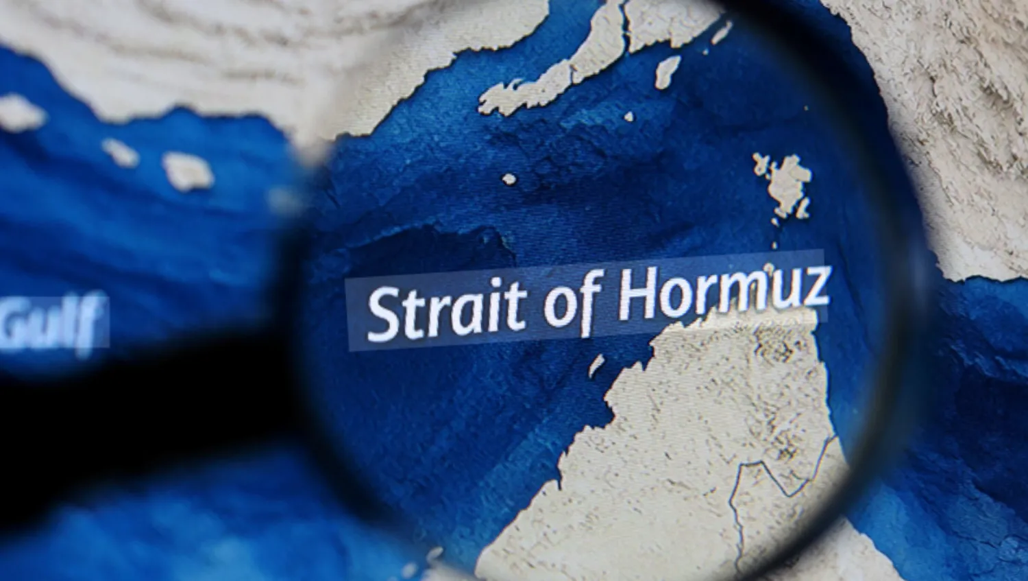 2026 Strait of Hormuz Crisis map showing closed shipping lanes