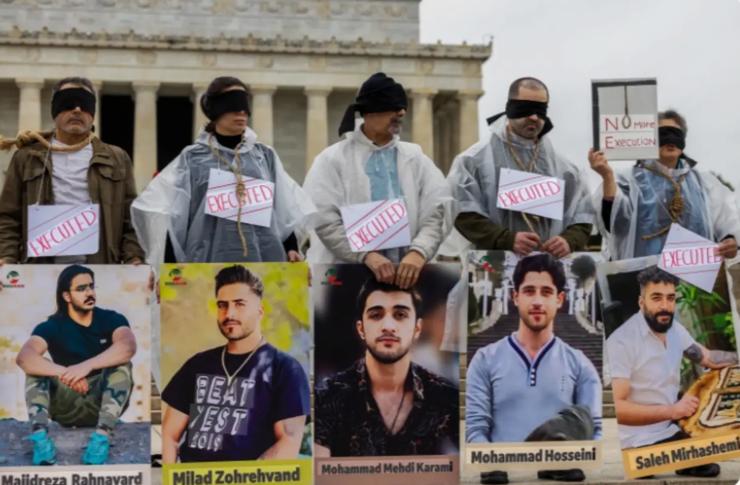 Protest against Iran executions — 47 years of islamic republic iran killing its own people