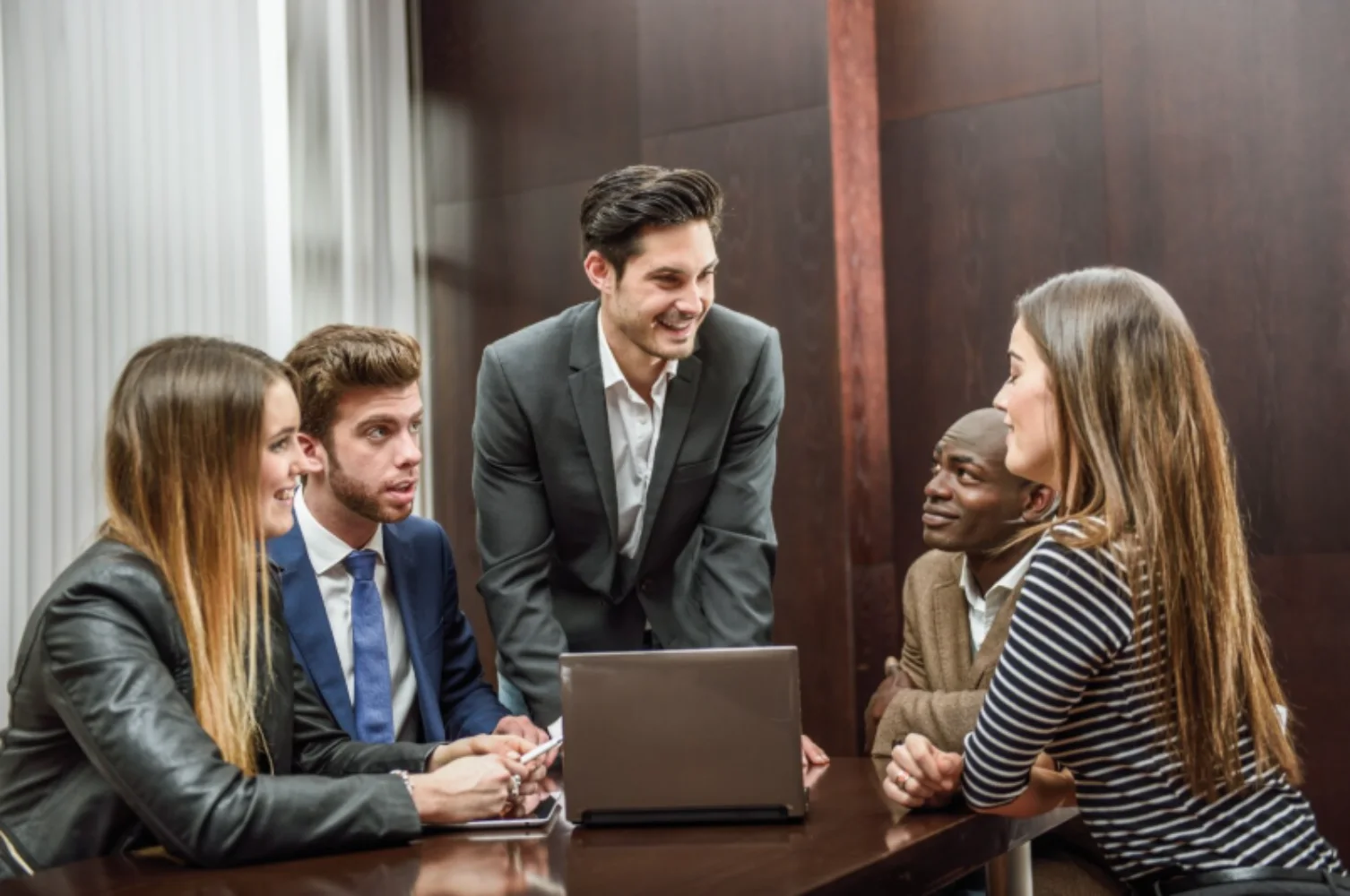 English as the primary language of global business.