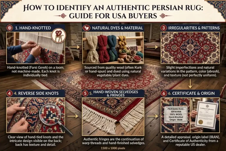 How to Identify an Authentic Persian Rugs USA