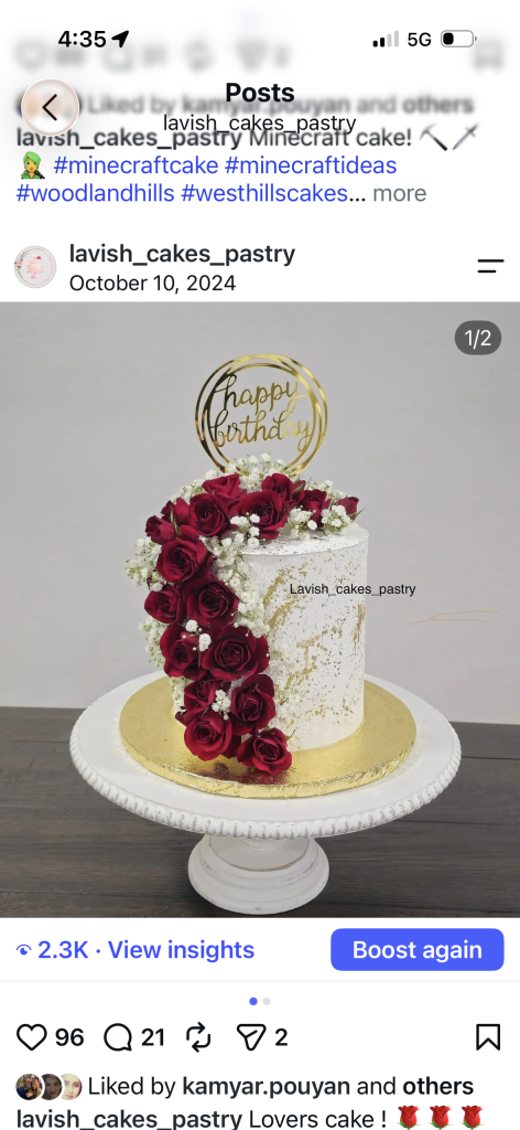 Lavish cake, photo 5